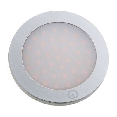 Warm White Aluminum Wardrobe Lamp Surface Mounted DC 12V Linkable Point Touch Decorative Led Cabinet Light