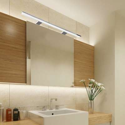 Cabinet And Mirror Mounted Popular Bath Mirrors Type Led Bathroom Mirror Light For Hotel