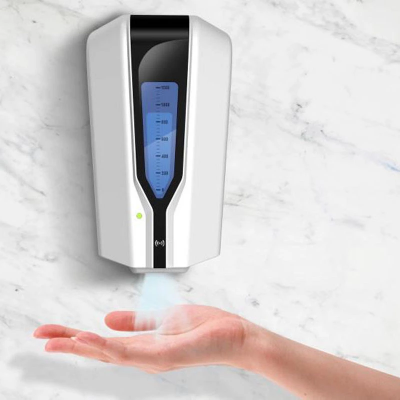 2020 New Cheap Wireless Hands Free Standing Automatic Sensor Soap Dispenser Hands Sanitizer Liquid Foam Gel Soap Dispenser